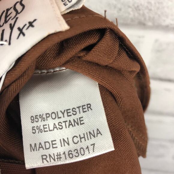 Princess Polly Take Care Set Brown Pants Sz. 6 NEW - Picture 13 of 14